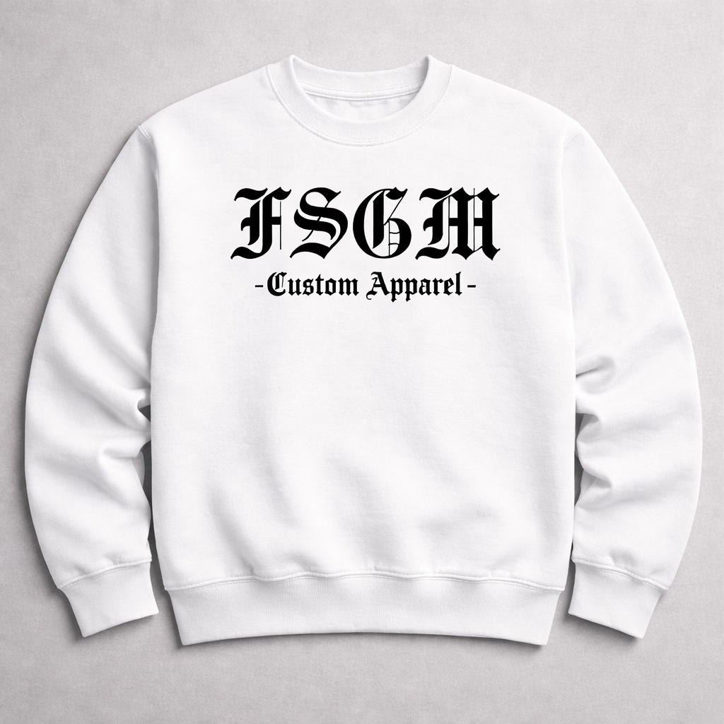 FSGM Custom Apparel – Signature Crewneck
