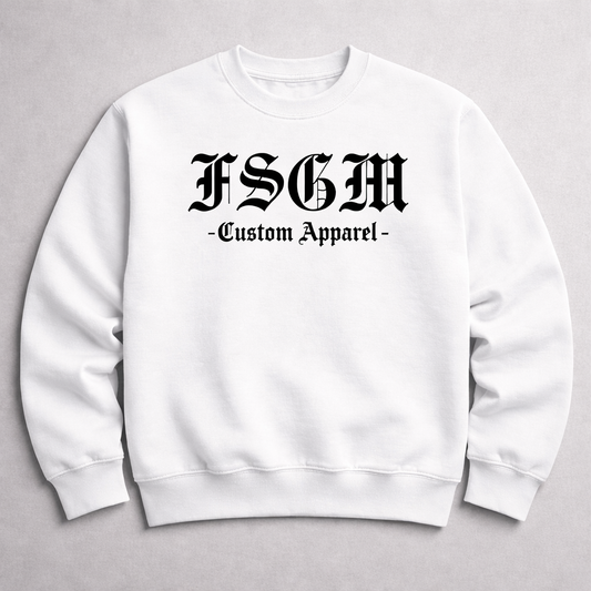 FSGM Custom Apparel – Signature Crewneck