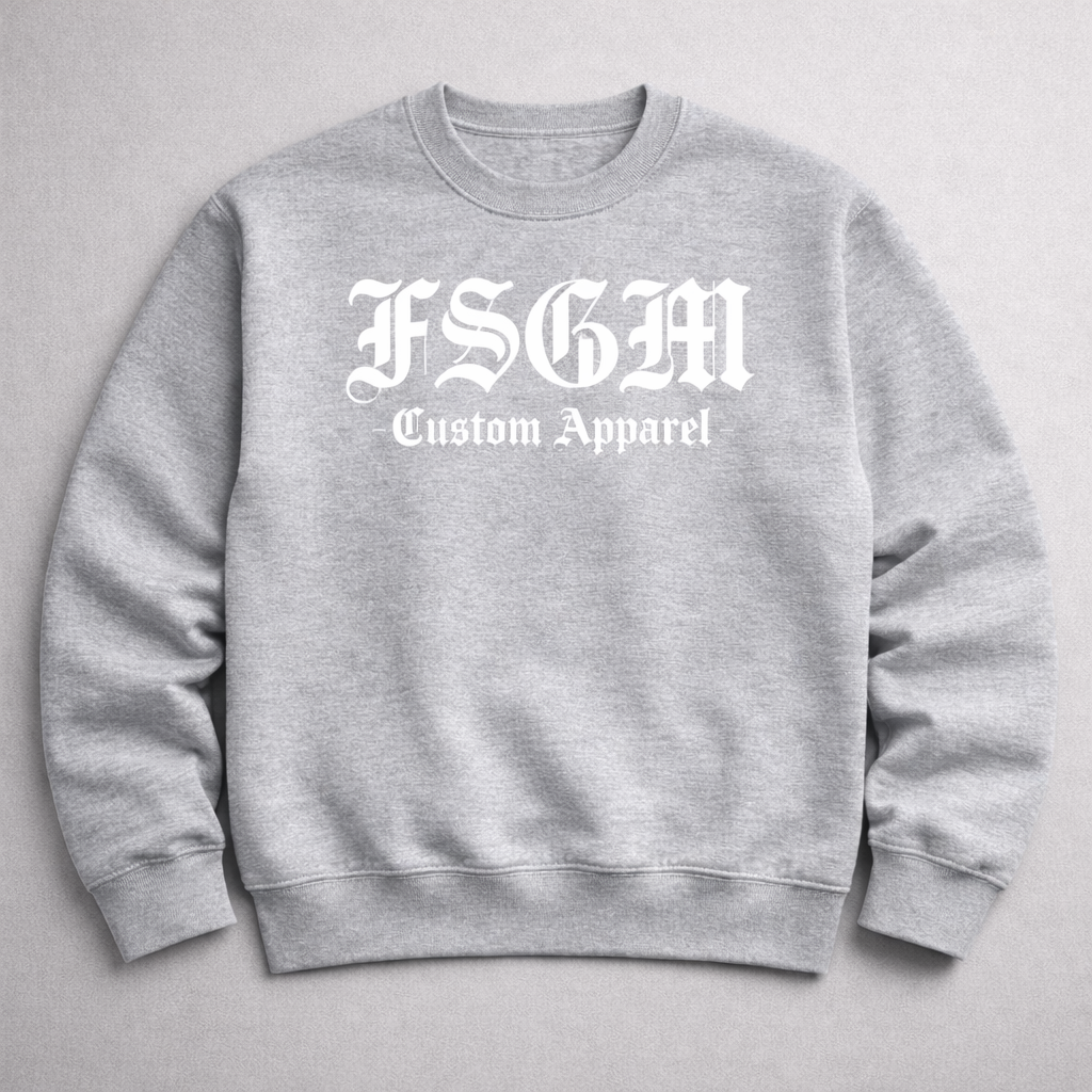 FSGM Custom Apparel – Signature Crewneck