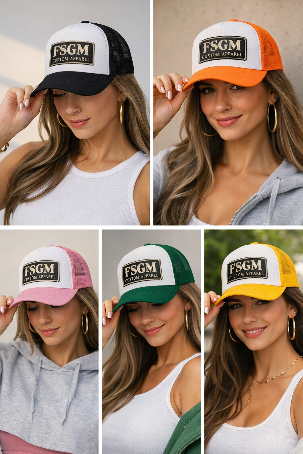 FSGM Custom Apparel - Signature Foam Trucker Hat